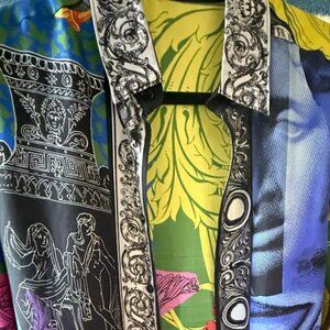 VERSACE silk shirt Multicolor size 40 175/88A